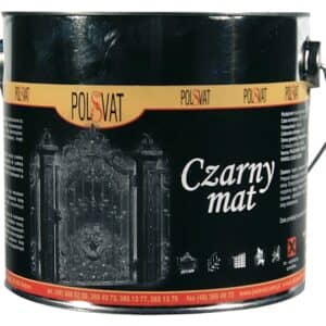 Фарба POLSWAT (чорний матовий) 3,0 л